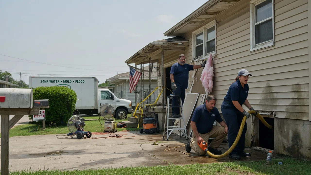 Water Damage Repair in Western Grove, AR near me